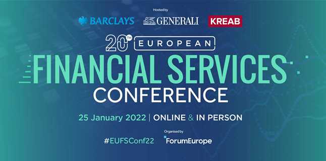 The 20th European Financial Services Conference - Investing in Europe’s Recovery and Future
